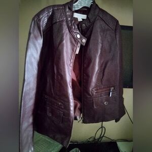 New York and Company leather jacket